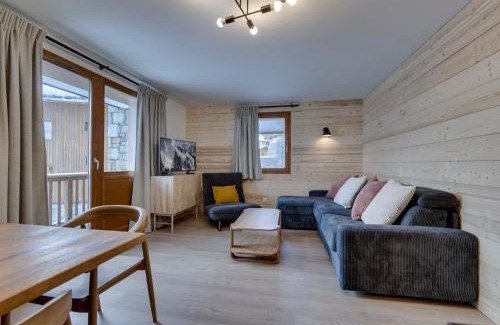 Les Almes Apartamento | Appartement rénové 5 pers, Tignes le Lac, balcon, parking, au pied des pistes - FR-1-502-585
