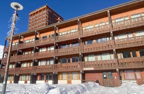 Plagne Centre Apartamento | Appartement rénové au pied des pistes, cuisine moderne et balcon - FR-1-455-89