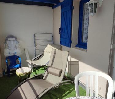 Plage d'Argeles Apartamento | Appartement résidence Acapulco vue panoramique port Argeles sur mer