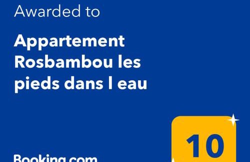 Le Diamant Apartamento | Appartement Rosbambou les pieds dans l eau