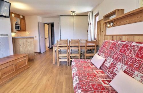 La Perriere Apartamento | Appartement skis aux pieds à La Tania - 6 pers, 2 pièces cabine, balcon, proche commerces, navette - FR-1-182A-11