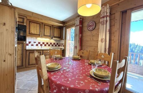 Cohennoz Apartamento | Appartement spacieux 4 pièces à Crest-Voland, 6 pers., balcon, piscine chauffée, garage, proche pistes - FR-1-595-63