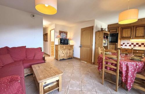 Cohennoz Apartamento | Appartement spacieux 4 pièces à Crest-Voland, 6 pers., balcon, piscine chauffée, garage, proche pistes - FR-1-595-63
