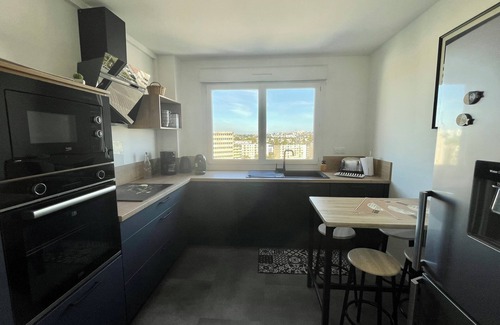 Lambezellec Apartamento | Appartement Spacieux vue Panoramique Brest Bellevue