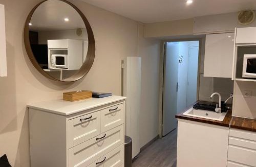 Le Corbier Apartamento | Appartement Studio rénové le Corbier 4 personnes 22m2 domaine les Sybelles Classé 2 étoiles label qualité le corbier