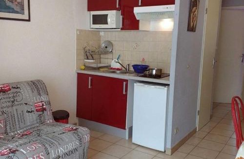 Marseillan Apartamento | Appartement T2 cabine avec terrasse et parking privé à Marseillan, 4 à 6 couchages - FR-1-326-459