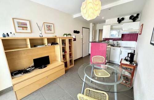 Larmor-Plage Apartamento | Appartement T2 super cosy - Front de mer