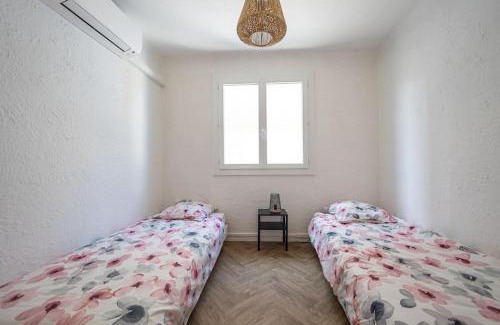 Perols Apartamento | Appartement T3 climatisé centre ville Pérols
