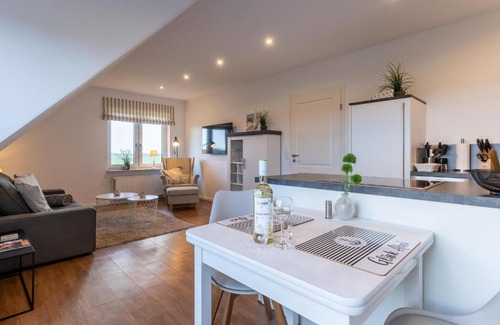 Tumlauer Koog Apartamento | Appartement unter Reet Diekkieker
