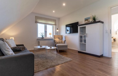 Tumlauer Koog Apartamento | Appartement unter Reet Diekkieker