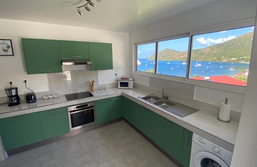 Les Anses-d'Arlets Apartamento | Appartement vue mer Chez Ti Louis - Grande Anse