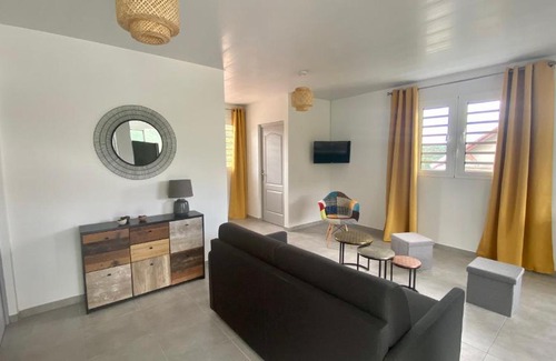 Les Anses-d'Arlets Apartamento | Appartement vue mer Chez Ti Louis - Grande Anse