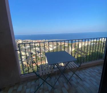 Bastia Apartamento | Appartement vue panoramique