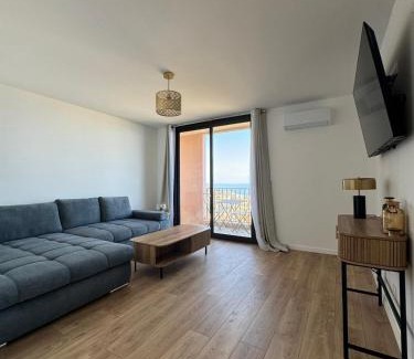 Bastia Apartamento | Appartement vue panoramique