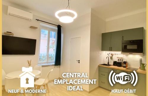 Cap d'Ail Apartamento | Appartements neuf - Frontière de Monaco - clim - WIFI