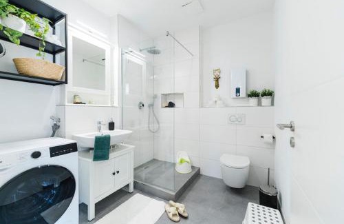 Olbronn Apartamento | Appartio-80qm-ländlich-luxuriös