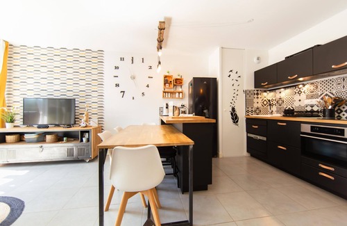 Lege-Cap-Ferret Apartamento | Appartment Christine in Lège centro para 5 personas