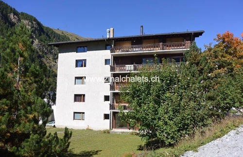 Zinal Apartamento | Appartment in a building in Zinal - 1 sofa bed (2 places - 160x200) in the living room - kitchen - 1
