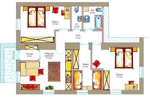 Collalbo Casa | Appartments Neuhof