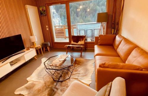 Saint-Jean-de-Sixt Apartamento | Appt 5 pers, garage, balcon, WiFi, skis - FR-1-459-151