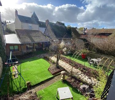 Villandry Apartamento | Appt 5 personnes - 2 Chambres, terrasse et jardin