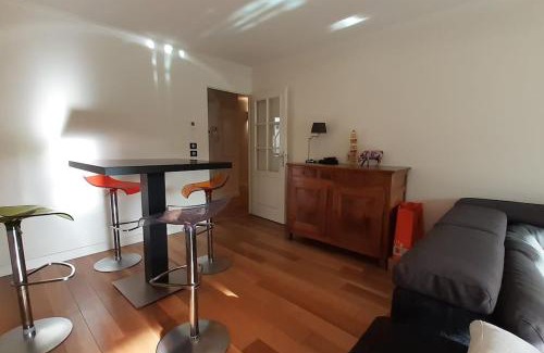 Annemasse Apartamento | Appt centre ville "Parc Olympe de Gouges" avec garage