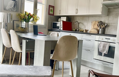 Les Puces de Saint-Ouen Apartamento | Appt Cosy Calme Central 3 Pers