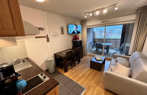 Peyragudes Apartamento | Appt hyper-centre Loudenvielle 4pers Terrasse Sud vue montagne