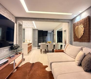 Praia de Itaparica Apartamento | Apt último andar frente mar sunset