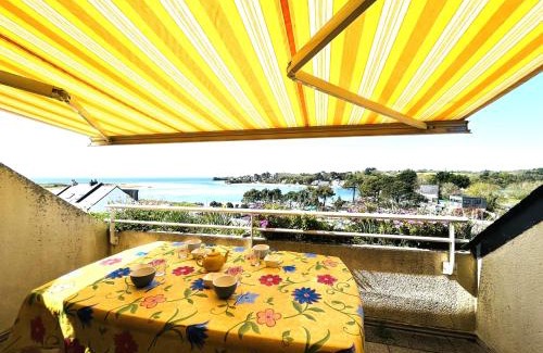 Guidel-Plages Apartamento | Apt 6 pers - Magnifique vue mer - Belle terrasse - AZILIZ