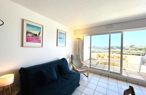 Guidel-Plages Apartamento | Apt 6 pers - Magnifique vue mer - Belle terrasse - AZILIZ