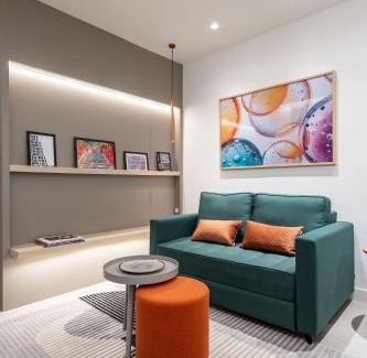 Laranjeiras Apartamento | Apt Aconchegante | Piscina, Sauna e Metrô 350m