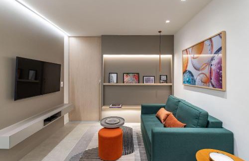 Laranjeiras Apartamento | Apt Aconchegante | Piscina, Sauna e Metrô 350m