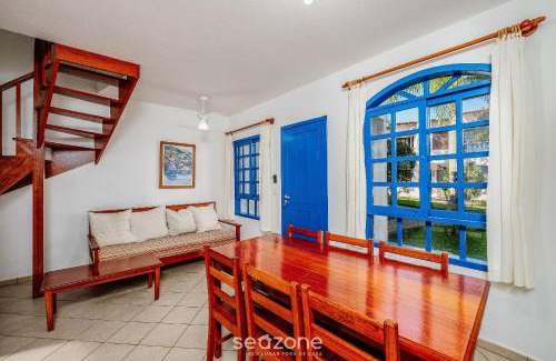 Ponta das Canas Apartamento | Apt en hermoso condominio justo en la arena RPB038