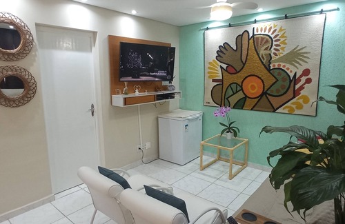 Vista Linda Apartamento | Apt Delícia 2 bed 1 suite Full kitchen, 24 hour doorman, 7km from Riviera