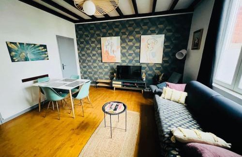 Valenciennes Apartamento | Apt Des Artistes, 3 min À Pied Gare et Centre