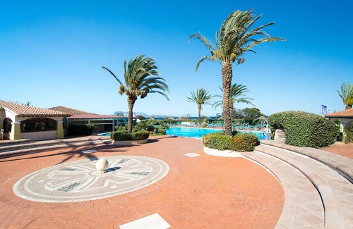 San Teodoro Apartamento | Apt. Liscia 2AS shared Swimming Pool