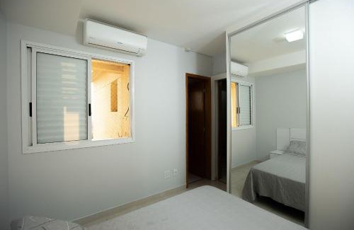 Goiania Apartamento | Apt moderno 3 suítes churrasqueira Goiânia