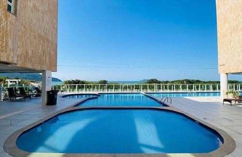 Acores Apartamento | Apt Pé na Areia Floripa - Praia dos Açores - Churrasqueira na Varanda e Piscina
