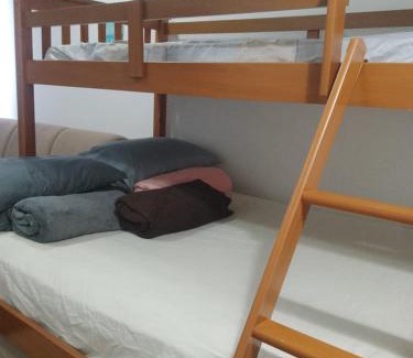 Sao Vicente Apartamento | Apt pé na areia vista mar