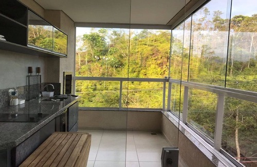 Estufa I Apartamento | Apt. parque vivamar - Itaguá para la temporada