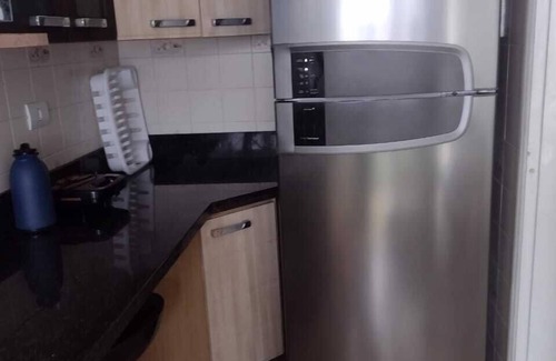 Jardim Imperador Apartamento | Apt Pé na Areia 2 bedrooms 2 bathrooms in front of the sea Wi-Fi 250 Mb Up to 10x without interest card
