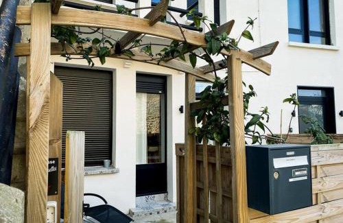 Rocabey - Alsace - Gare Apartamento | Apt RDC avec sa terrasse privée