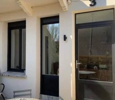 Rocabey - Alsace - Gare Apartamento | Apt RDC avec sa terrasse privée