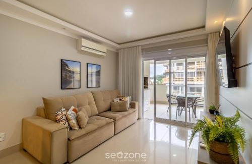 Quatro Ilhas Apartamento | Depto vista mar c/parrilla Bombinhas ARN0104
