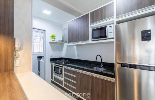 Quatro Ilhas Apartamento | Depto vista mar c/parrilla Bombinhas ARN0104