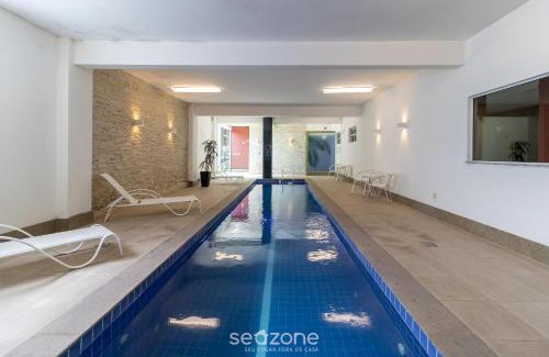 Florianopolis Apartamento | Apto Encantadora Vista al Mar en Itacorubi CMR204