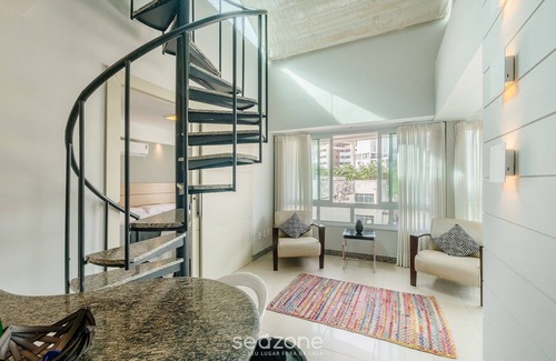 Rio Vermelho Apartamento | Apt With Jacuzzi and Sea View in Rio Vermelho Enc0307