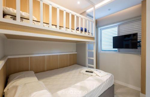 Vila Real Apartamento | Apto 2Q c/churrasq. prox da praia - BC - STL401