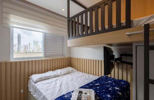 Vila Real Apartamento | Apto 2Q c/churrasq. prox da praia - BC - STL401